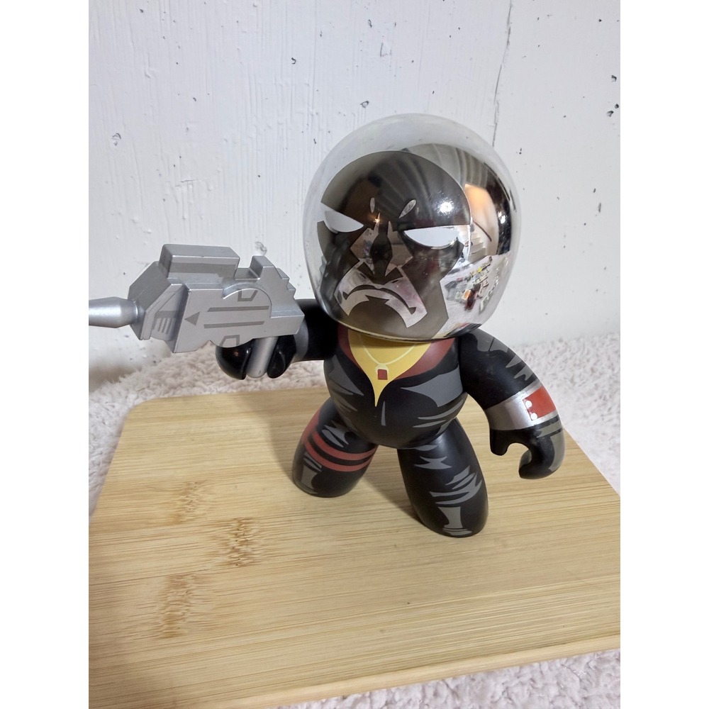 Hasbro Mighty Muggs Marvel Universe Darkseid Vinyl Figure Chrome Helmet 6 inch